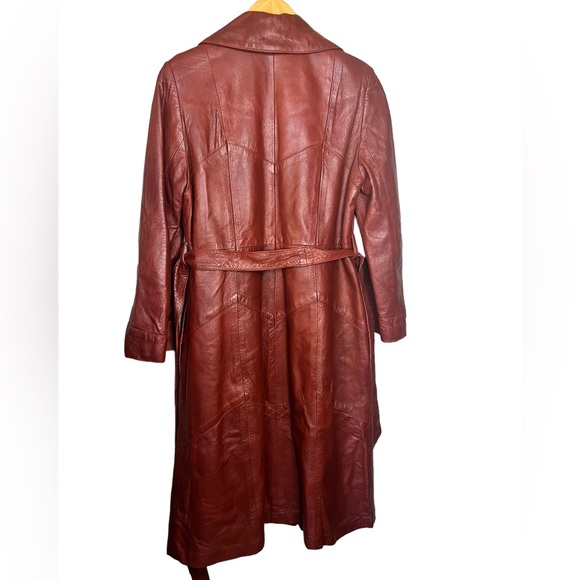 Vintage 24K Dan di Modes Leather Coat. - Picture 12 of 13